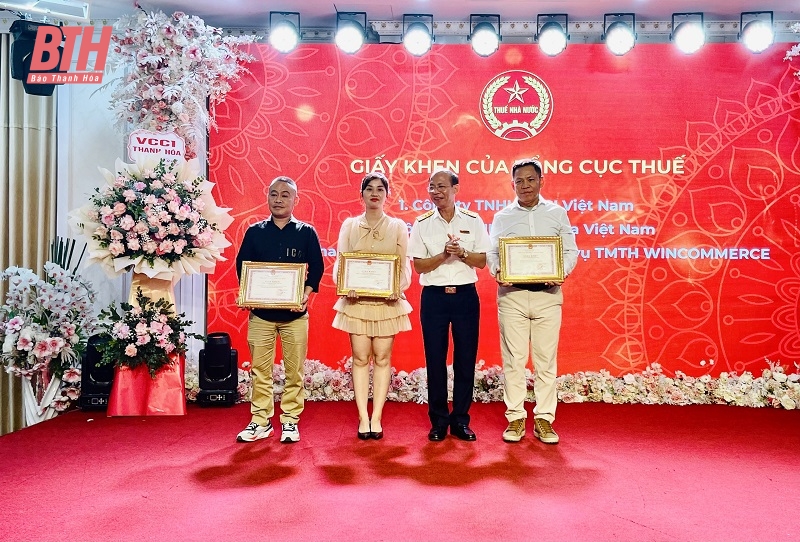 89 doanh nghiệp, doanh nhân được tuyên dương điển hình thực hiện tốt chính sách thuế năm 2023