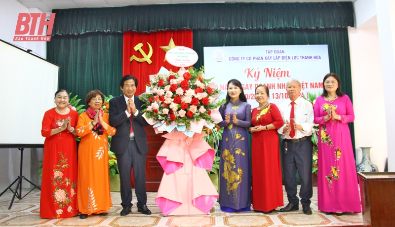 Công ty CP Xây lắp Điện lực Thanh Hóa kỷ niệm 20 năm Ngày Doanh nhân Việt Nam