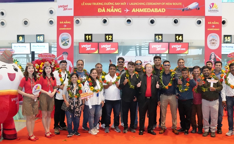 Bay thẳng dễ dàng giữa Ahmedabad, Ấn Độ và Đà Nẵng với đường bay mới khai trương của Vietjet 