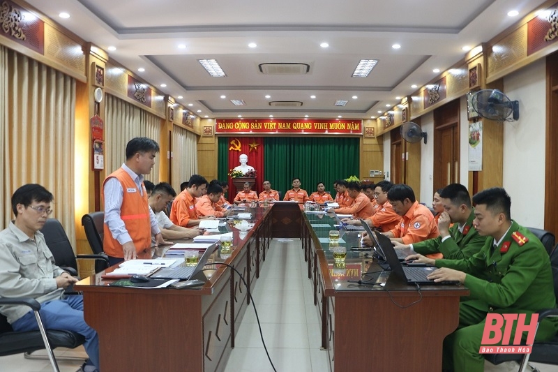 Công ty TNHH MTV Thủy điện Trung Sơn hoàn thành huấn luyện nghiệp vụ PCCC&CNCH năm 2024
