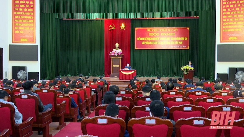 Thọ Xuân: Triển khai đợt cao điểm 30 ngày đêm giải phóng mặt bằng các dự án trọng điểm năm 2025