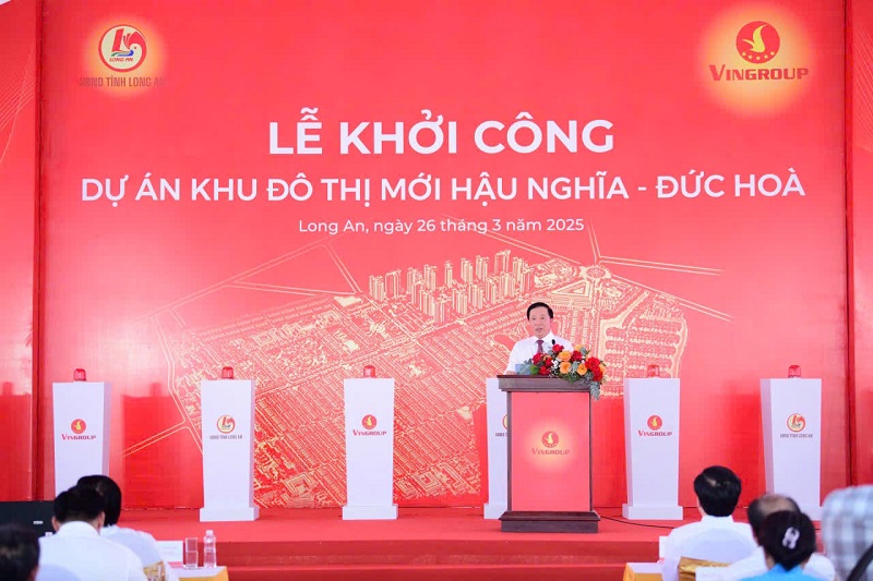 Vingroup khởi công Dự án Vinhomes Green City tại Long An
