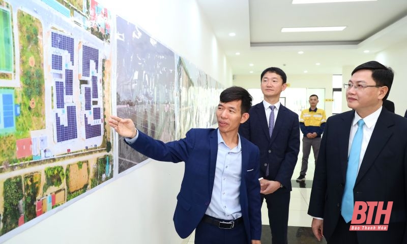 Khánh thành dự án điện mặt trời mái nhà - hướng tới tương lai xanh