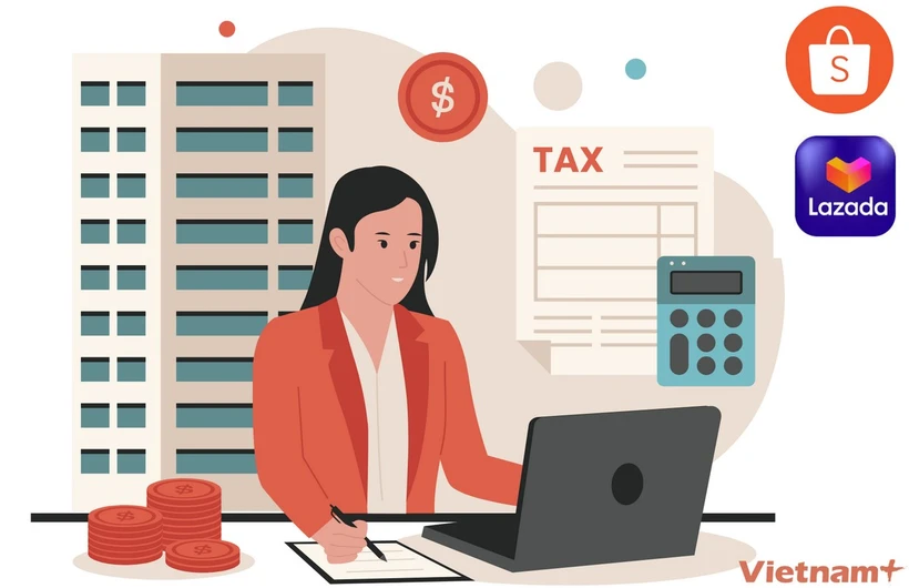 Đề xuất lùi thời điểm sàn thương mại điện tử nộp thuế thay hộ kinh doanh