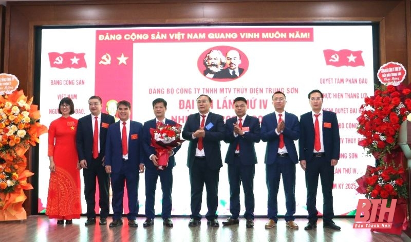 Đại hội Đảng bộ Công ty TNHH MTV Thủy điện Trung Sơn lần thứ IV thành công tốt đẹp