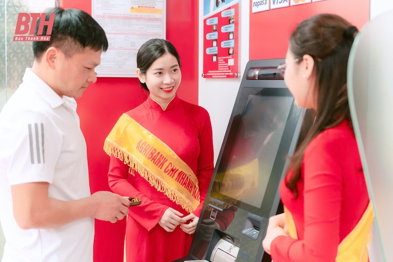 Khai trương máy gửi rút tiền tự động - Autobank tại huyện Thọ Xuân