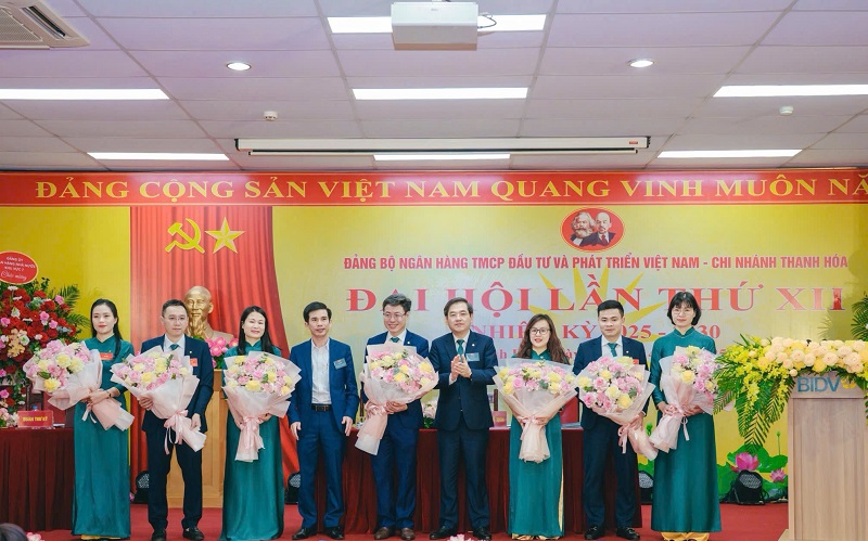 BIDV Thanh Hóa tổ chức Đại hội Đảng bộ lần thứ XII, nhiệm kỳ 2025-2030