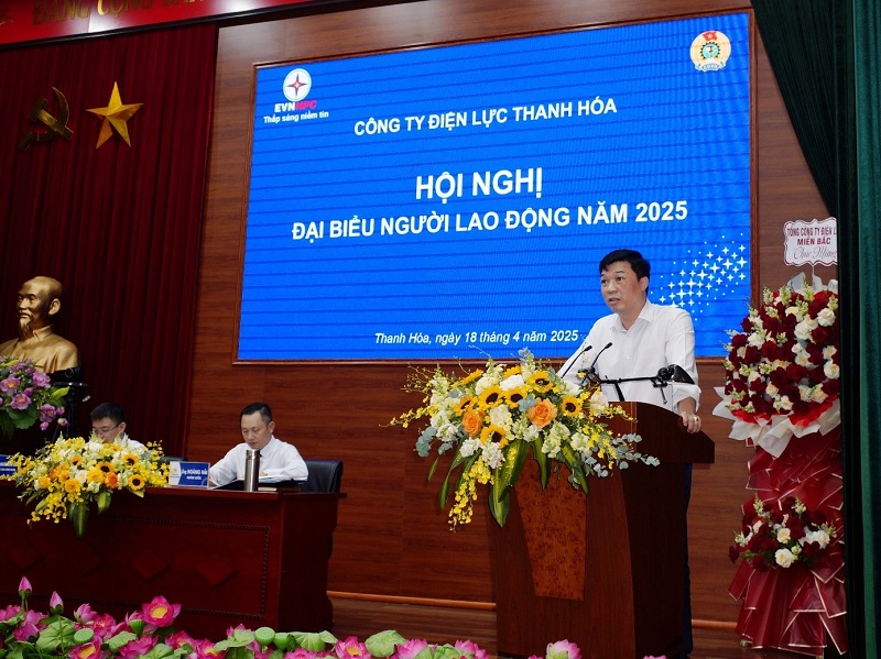 Hội nghị đại biểu Người lao động PC Thanh Hoá năm 2025