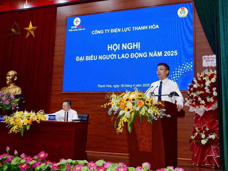 Hội nghị đại biểu Người lao động PC Thanh Hoá năm 2025