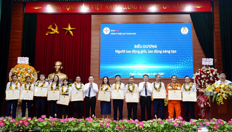 Hội nghị đại biểu Người lao động PC Thanh Hoá năm 2025