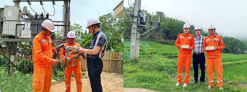 Điện lực Quan Hóa triển khai các giải pháp, bảo đảm cấp điện ổn định, an toàn trên địa bàn