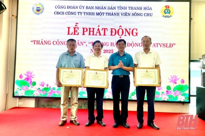 Công ty Sông Chu phát động Tháng Công nhân năm 2025