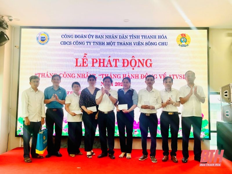 Công ty Sông Chu phát động Tháng Công nhân năm 2025